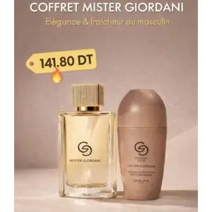Oriflame Eau de Parfum Giordani Gold Mister Giordani + Déodorant Parfumé anti-transpirant à bille