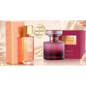 Oriflame Pack EDP pour Femme: Amber Elixir Mystery 50 ml+ Giordani Gold women 50 ml