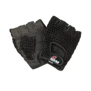 Pakka Gants de Musculation en cuir ET filet pour une meilleur Aération Fitness Gloves