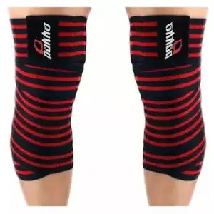 Pakka Bandes Protège Genoux Large élastique pour musculation unisex Paire