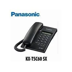 Panasonic Téléphone fixe filaire KX-TSC60SX ,modèle kx-tsc60sxw