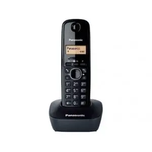 Panasonic Téléphone fixe  numérique sans fil KX-TG1611-Affichage LCD-PANASONIC -Noir