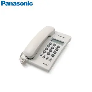 Panasonic Telephone Robuste fixe filaire avec afficheur LCD avec identification de l'appelant