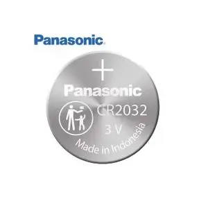 Panasonic CR2032 Pile Bouton au Lithium 3 volts // CR 2032 Batterie 3V Blister 1 unité
