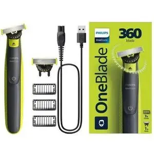 Philips OneBlade 360 ( Visage + Corps) Rasoir taille, stylise et rase (Origine France)
