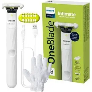 Philips OneBlade Intimate - Rasoir Électrique pour Zones Intimes (Origine France)