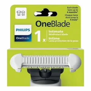 Philips  1x Lame de recharge OneBlade Intimate  - pour Zones Intimes (Origine France)