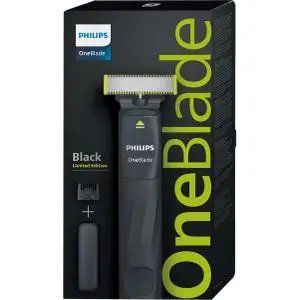 Philips OneBlade Rasoir Visage Édition Limitée Noire - Origine France