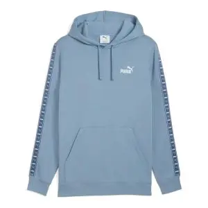 Puma Hoodie blue ESS TAPE HOODIE FL pour homme 684675-34