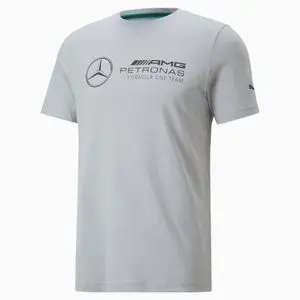Puma T-shirt grie MAPF1 ESS LOGO TEE pour homme 536447-02