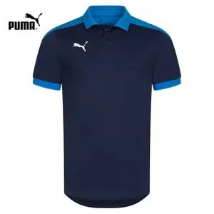 Puma Polo homme teamFINAL Sideline en bleu