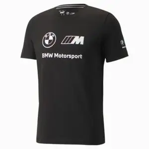 Puma T-shirt noir BMW MMS Logo Tee+ pour homme 533398-01