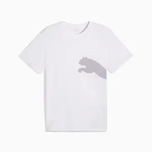 Puma Train All Day Big Logo Tee (Men) - Bleu