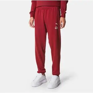 Puma Pantalon Jogging Essentials Graphic rouge