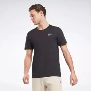 Reebok Identity Small Classics Logo Homme T-shirts Noir