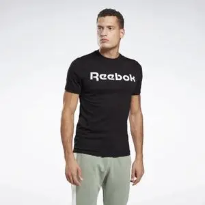 Reebok Gs Linear Read Homme T-shirts Noir
