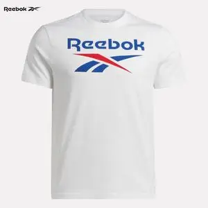 Reebok T-shirt IDENTITY BIG STACKED LOGO Hommes - Blanc