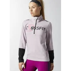 Reebok Sweatshirt  1/4 Zip CrossFit Cash Out W pour Femme  AA1087