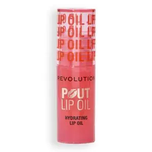 REVOLUTION BEAUTY LONDON Pout Lip Oil Juicy Peach