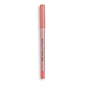 REVOLUTION BEAUTY LONDON Satin Kiss Lip Liner Heart Race Peach Nude