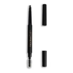 REVOLUTION BEAUTY LONDON Duo Brow Definer Pencil Medium Brown