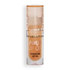 REVOLUTION BEAUTY LONDON Pout Lip Oil Honey Shimmer