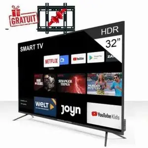 REVOLUTION Smart TV 32 Android HD - Récepteur Intégré + TNT + HDMI + USB - Nouveau modèle
