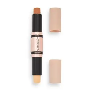 REVOLUTION Fast Base Contour Stick Medium - Stick double face Contour et highlight