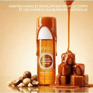 Revuele Brume Parfumée Corps Et Cheveux Caramel , Parfum Gourmand et Séduisant 150 ml