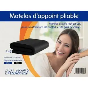 RICHBOND Matelas d appoint pliable confortable. 180/70 cm