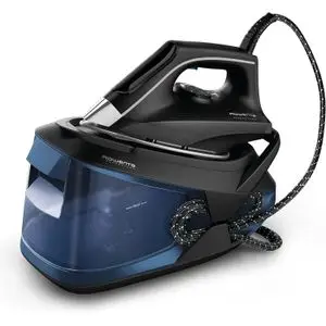 Rowenta Powersteam VR8315 Centrale Vapeur 6,2 Bars, Coup de Vapeur 340 g/min, Vapeur Continue 120 g/min, Semelle MicroSteam400, Réservoir Amovible 1,7 L, Mode Eco, Tous Types Tissus