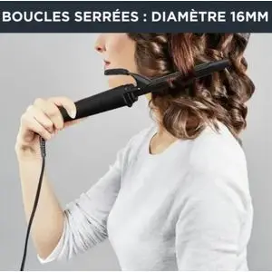 Rowenta Boucleur en Céramique, Fer à Boucler 16mm pour des Boucles Rapides et Rebondies