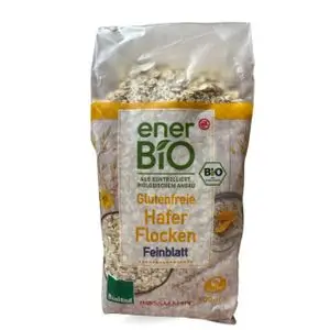Rossmann Flocons d’Avoine Bio Sans Gluten – Fins (Feinblatt) – 500 g