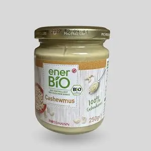 Rossmann Purée de Noix de Cajou Bio 100% Noix de Cajou Grillées – 250g