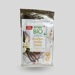 Rossmann Sucre Vanillé Bourbon Bio Avec 10% de véritable Vanille de Madagascar