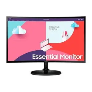 Samsung Écran Incurvé 24" Essential Curved Monitor S3 (Ls24C360Eamxzn)