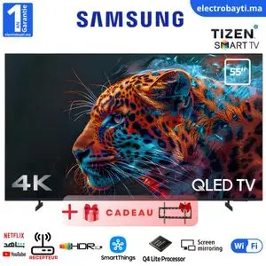 Samsung Smart TV 55'' QLED -  4K - Q6F  - Tizen™
