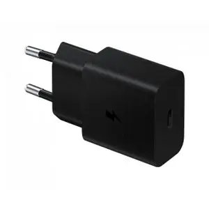 Samsung Chargeur Officiel 15W C TO C – Noir sans cable