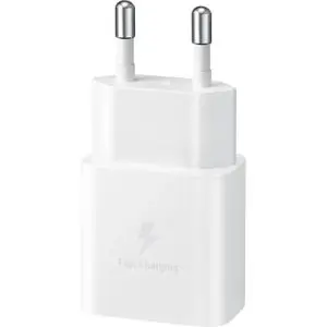 Samsung Chargeur 25W USB-C – Adaptateur Charge Rapide Super Fast Charging – Blanc