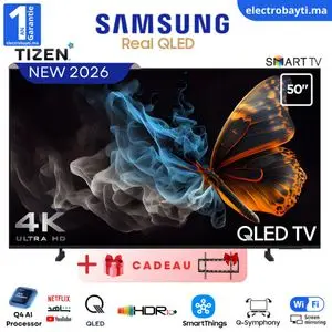 Samsung 50" REAL QLED - QLED Q7F 4K Vision AI Smart TV - HDR10 PRO - Tizen™  50Q7F