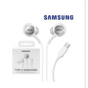 Samsung Ecouteurs filaires Type-C Akg Blanc audio studio son Stereo équilibre confortable Earphones