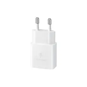 Samsung Chargeur mural C-à-C 15 W (avec câble C-à-C) Blanc 12 mois de garantie