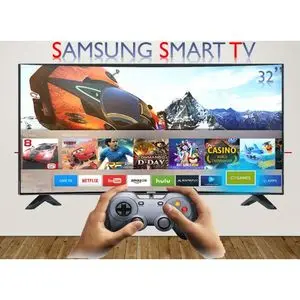 Samsung 32'' SMART TV RAPIDE + TNT + USB + HDMI +SCREEN+SAT
