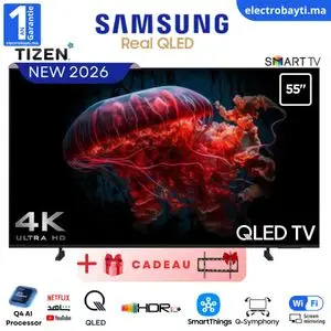 Samsung 55" REAL QLED - QLED Q7F 4K Vision AI Smart TV - HDR10 PRO - Tizen™ - 55Q7F