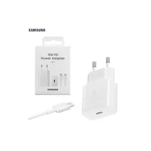 Samsung Chargeur Type-C vers Type-C 15W (EP-T1510XBEGWW)