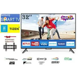 Samsung 32" Smart Tv LED  Récepteur WIFI TNT USB HDMI dernière génération de S5