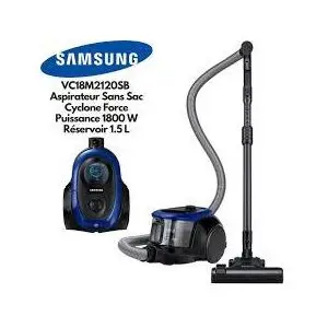Samsung aspirateur vc18m2120sb