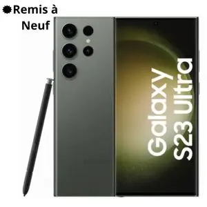 Samsung Galaxy S23 Ultra 5G Vert (12 Go / 512 Go) AMOLED 120 Hz - 5000mAh - Remis à neuf