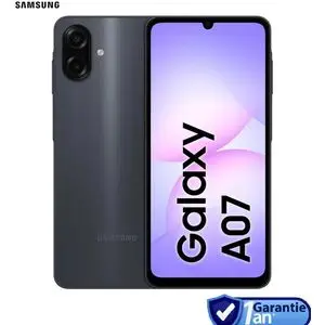 Samsung Smartphone Galaxy A07 - 6,7" -Stockage 64 GB - 4Go RAM 50MP Garantie 1 an societe-Black