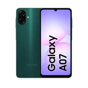 Samsung Galaxy A07 – 6.7" – 128 Go – 4 Go RAM – Helio G99 – 5000 mAh/25W – 50MP – Vert